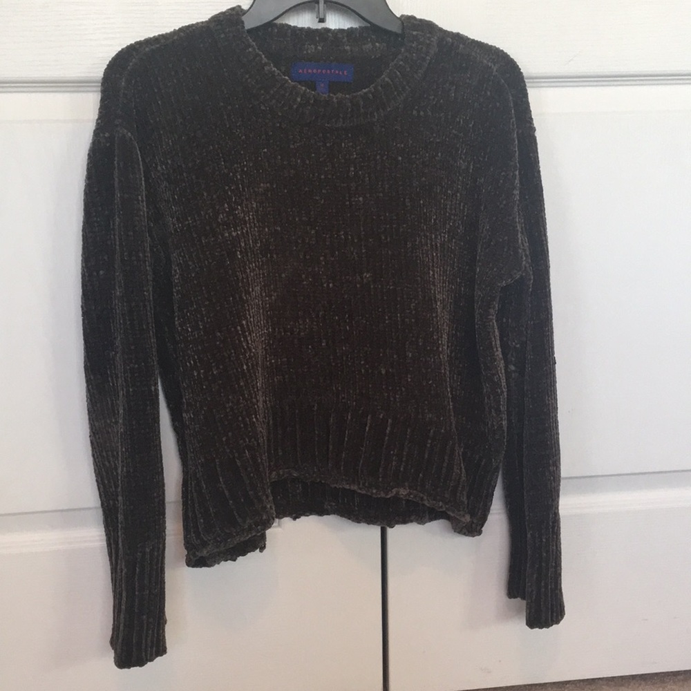 chenille Aeropostale sweater